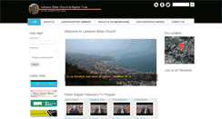 Desktop Screenshot of lebanonbaptistchurch.org